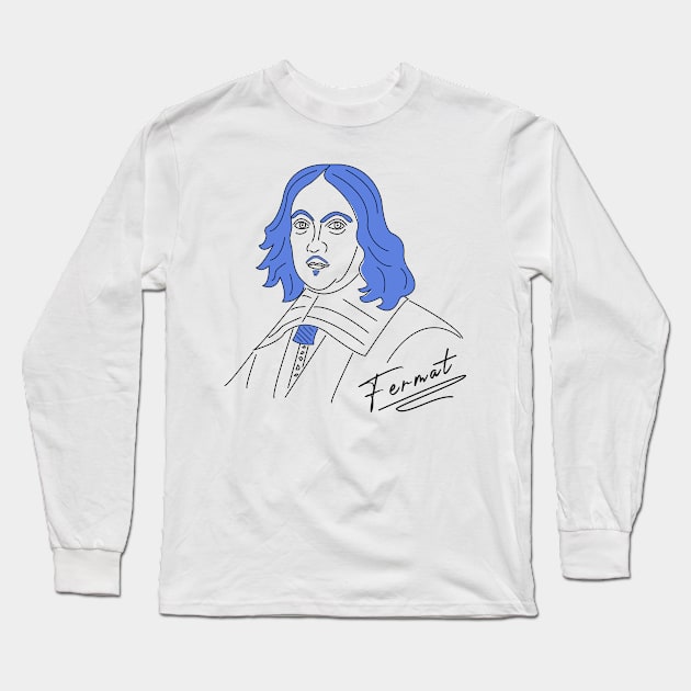 Fermat's last theorem Long Sleeve T-Shirt by MorvernDesigns